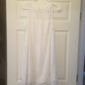 New cute white lace sundress